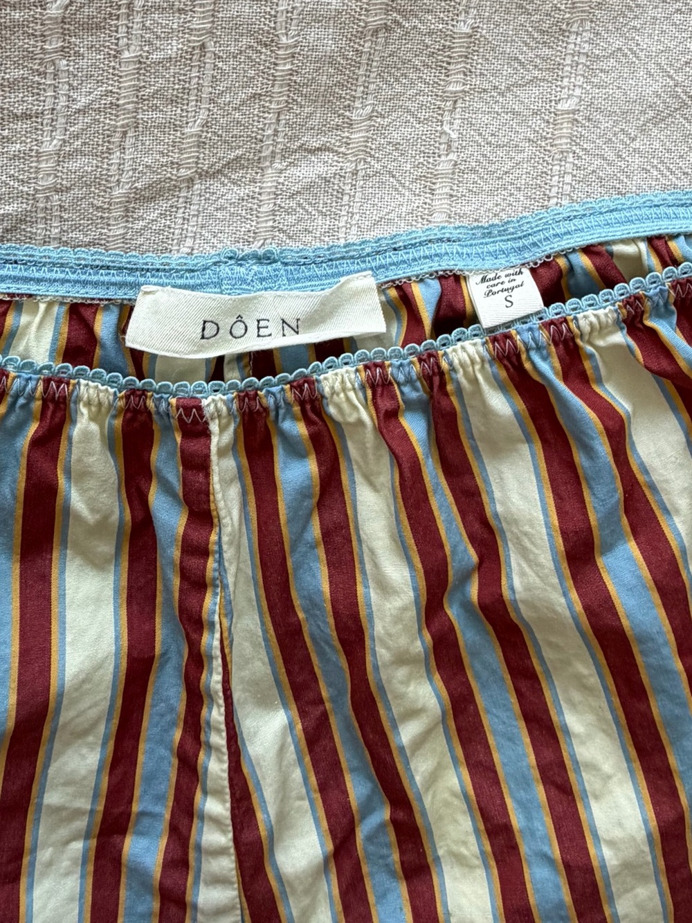 Doen Thelma Shorts in Alicante Stripe - Picture 3 of 4